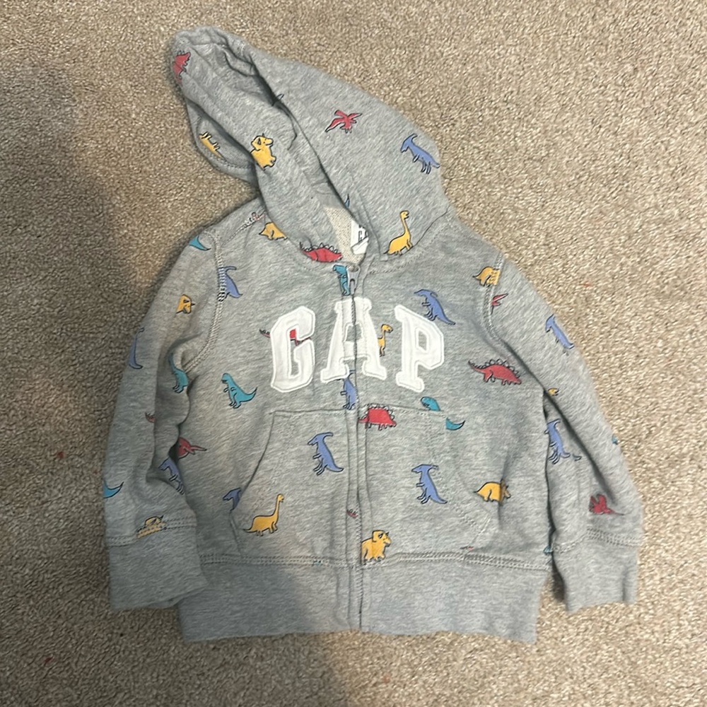 Gap 12-18 months dinosaur sweatshirt.